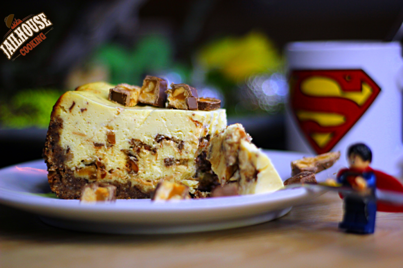 Cheesecake mit Snickers 